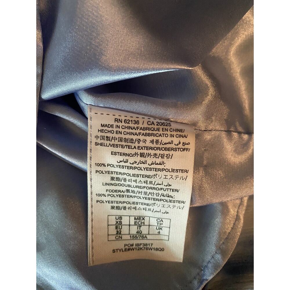 Guess Sz XS Boho Traveler Dress Keyhole Flutter Sleeve Watercolor Print Smocking - Picture 11 of 12